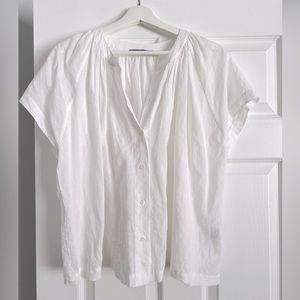 Jenni Kayne Willow Blouse White size XS.